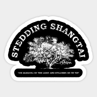 Stedding Shangtai Dark Distressed. Sticker